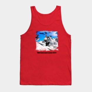 it`s snowboarding time Tank Top